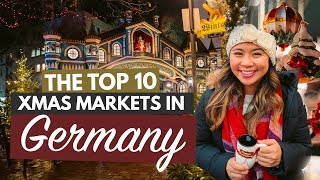 THE BEST CHRISTMAS MARKETS IN GERMANY  My Top 10 German Christmas Markets That You Must Visit [upl. by Lilllie126]