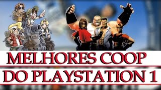 Os 5 melhores jogos COOP do Playstation 1 PS1 [upl. by Auqinat]