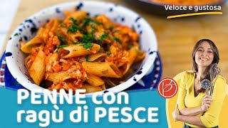 Pennoni al ragù di pesce  Benedetta Parodi Official [upl. by Essej]