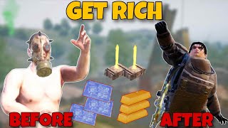 HOW TO GET RICH QUICKLY  PUBG Metro royale [upl. by Naivaf604]