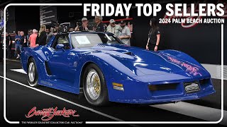 Top Sellers  Friday April 19 2024  BARRETTJACKSON 2024 PALM BEACH [upl. by Leirrad]