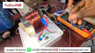 Fuelless Free energy Motor on 60 watts [upl. by Noived]