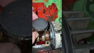 Jonsered 2050 Piston installation side Scored piston coating peel off chainsaw cylinder piston [upl. by Akinad]