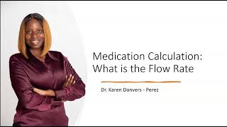 Calculating Flow Rate for a Heparin Drip  Nursing Math Made Easy [upl. by Eremahs]