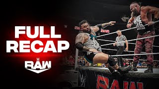 Full Raw highlights Sept 30 2024 [upl. by Klenk]