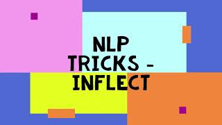 NLP Tricks  Python Inflect [upl. by Enilasor611]