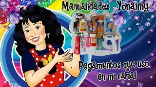 PEGAMENTOS PARA MANUALIDADES QUE USO EN MI CANAL [upl. by Lucienne821]