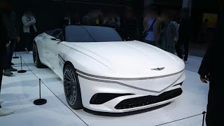 2023 제네시스 X 엑스 컨버터블 콘셉트 외내관 둘러보기 2023 Genesis X Convertible Concept ExIn Walkaround [upl. by Frech689]