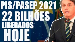 NOTÍCIA R22 BILHÕES DO PIS PASEP TRABALHADOR RESPEITADO pagameuabono2021 [upl. by Idoc]