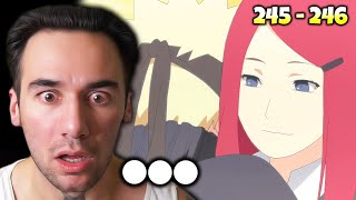 NARUTO MEETS HIS MOM Naruto Shippuden Reaction Ep 245  246 [upl. by Mckale999]