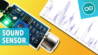 SOUND SENSOR DATA ON ARDUINO SERIAL PLOTTER  Arduino tutorial 30 [upl. by Neoma]