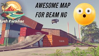 Exploring Lost Paradise A New Beam NG Map [upl. by Gove]