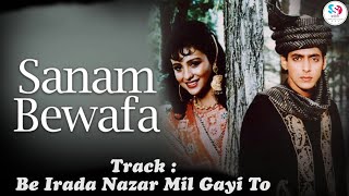 Be Irada Nazar Mil Gayi To SANAM BEWAFA PaidKaraoke SAMPLE [upl. by Hannej]