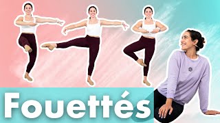 Fouetté Turn Tutorial Step By Step Breakdown [upl. by Verras545]