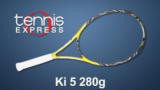 Pro Kennex Ki 5 280g Racquet Review  Tennis Express [upl. by Bria]