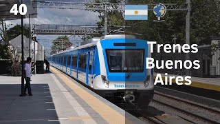 Así son los TRENES de Buenos Aires  Argentina [upl. by Rhiamon]