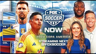 Argentina vs Colombia Pregame Show  FOX SOCCER NOW [upl. by Cutcheon]