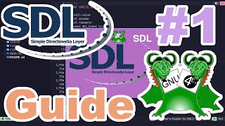 01  Open Window  Beginners Guide to SDL2 in Gforth [upl. by Baker]