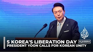 Vision for peace South Korean president calls for unity on the peninsula [upl. by Eohce948]