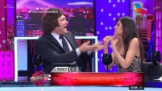 Javier Milei se enfrenta a la ultrakirchnerista Fernanda Vallejos Intratables 251116 [upl. by Birdie704]