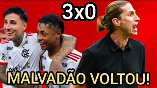 FLAMENGO AMASSA O CRICIÚMA CRICIÚMA 0X3 FLAMENGO O MALVADÃO VOLTOU [upl. by Aivataj644]