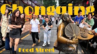 I ❤️ Chongqing My favorite city in China Lets check out FOOD STREET [upl. by Gorges169]