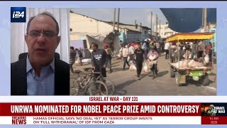 UNRWA’s nomination for a Nobel Peace Prize is ’really a very very bad joke’ [upl. by Maccarthy]