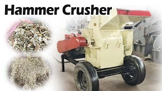 Power Unlocked Hammer Chip Wood Pulverizer Superb Demo 🔨🌲woodworking woodmachine woodcrusher [upl. by Adnorahs667]