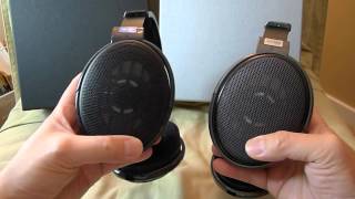 Sennheiser HD600 vs HD650 headphones overview and impressions [upl. by Dnomaid]