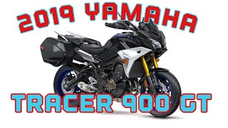 2019 Yamaha Tracer 900 GT  First Ride [upl. by Eceinaj]