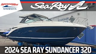 2024 Sea Ray Sundancer 320  MarineMax Rogers [upl. by Athene]