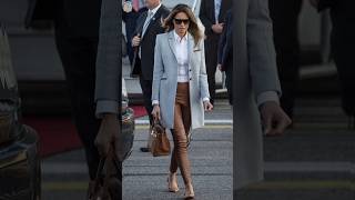 Melania Trump looks stunning in every outfit she wears shortsmelaniatrump firstlady lovelike [upl. by Lavina564]