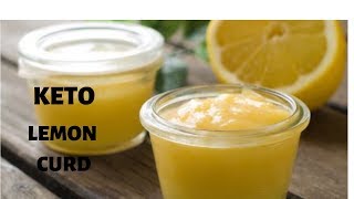 Keto Lemon Curd  LowCarb Citrus Curd Lime Grapefruit Lemon  SugarFree Lemon Cream [upl. by Akieluz]