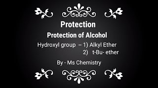 Protection of hydroxyl group [upl. by Annairdua]