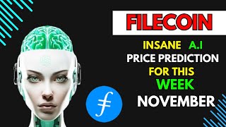 Insane FILECOIN FIL Price Prediction for THIS WEEK by AI [upl. by Zielsdorf]