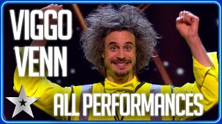 ALL VIGGO VENN PERFORMANCES  BGT 2023 [upl. by Azeel]