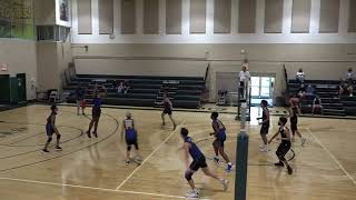 ILS Boys Volleyball vs Miami High School [upl. by Ailema]