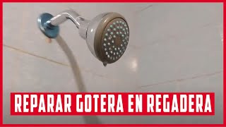 🔵 SOLUCIÓN👉 Como REPARAR o sellar gotera en Regadera de BAÑO con Silicón Mopar [upl. by Rawdan722]