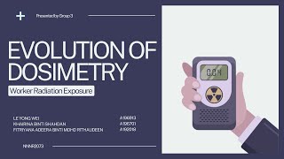 Evolution of Dosimetry on Worker Radiation Exposure From the Past To The Future on OSL [upl. by Dlawso263]