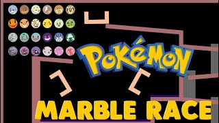 POKEMON MARBLE RACE 2020 [upl. by Inge]