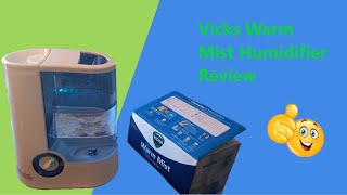 Vicks Warm Mist Humidifier Review [upl. by Chariot413]