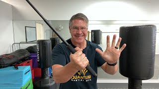 5 effective self defense strikes with your expandable baton [upl. by Acinorav228]