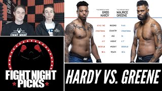 UFC Fight Night Greg Hardy vs Maurice Greene Prediction [upl. by Meek226]