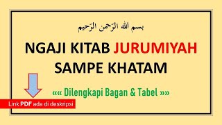 Ngaji Kitab Jurumiyah Full Lengkap Sampe Khatam  Maknawi Institute [upl. by Hnahym]