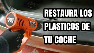 Como restaurar los plásticos de tu coche  Tutorial  Hack [upl. by Takara109]