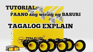 PAANO ANG PAG WIRING NG BASURI MUSICAL HORNwiringdiagram basuri tutorial paano [upl. by Vasta]