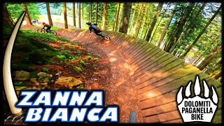 Lo ZANNA BIANCA e i suoi Wall Ride  PAGANELLA Bikepark [upl. by Relda]