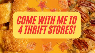 4 Thrift Stores is Better Than One Lets Go [upl. by Nadnarb673]