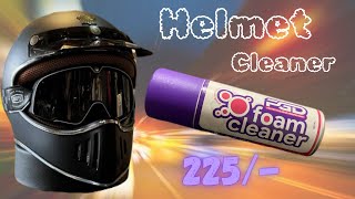 How to clean helmetBest helmet cleanerfoam helmet cleaner [upl. by Bihas905]