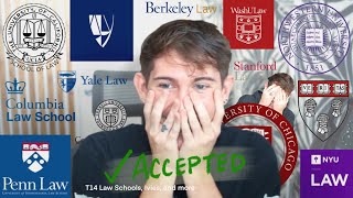 LAW SCHOOL DECISION REACTIONS 2022  15 Schools Berkeley Georgetown Columbia Yale more [upl. by Aynas153]